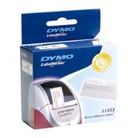 11352 Dymo Label Writer Labels, Return Address - Permanent Adhesive - S0722520